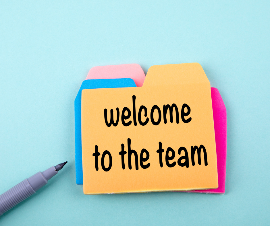 Welcome to the team